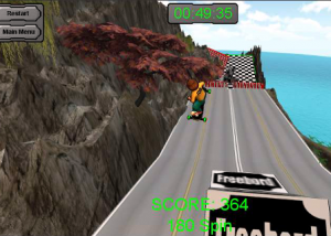 Freebord Snowboard The Streets Android screenshot