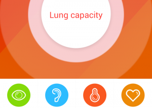 iCare Lung Capacity screenshot