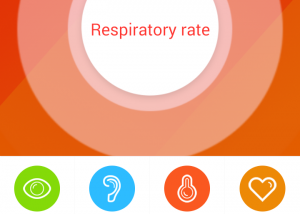iCare Respiratory Rate screenshot