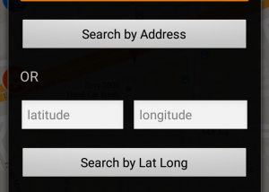 Latitude and Longitude screenshot