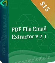 PDF File Email Extractor screenshot