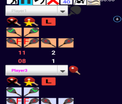 software - TB Tennis Scorer 1.2 screenshot