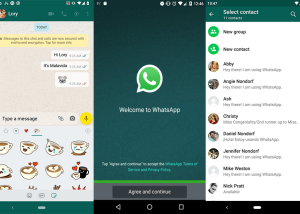 WhatsApp for Android download screenshot