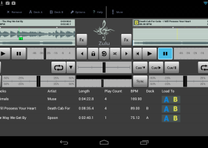 Zulu DJ Free for Android screenshot